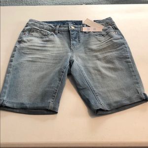 NWT Bermuda jean shorts